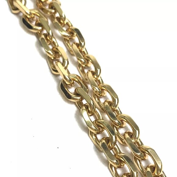 CELINE Small C Multi Beaded Chain Shoulder Bag suede Black x Multicolore - Picture 5 of 12